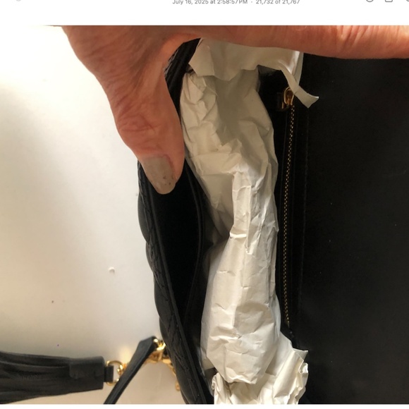 Tory Burch Fleming Small Quilted Leather Convertible Shoulder Bag - Picture 13 of 14